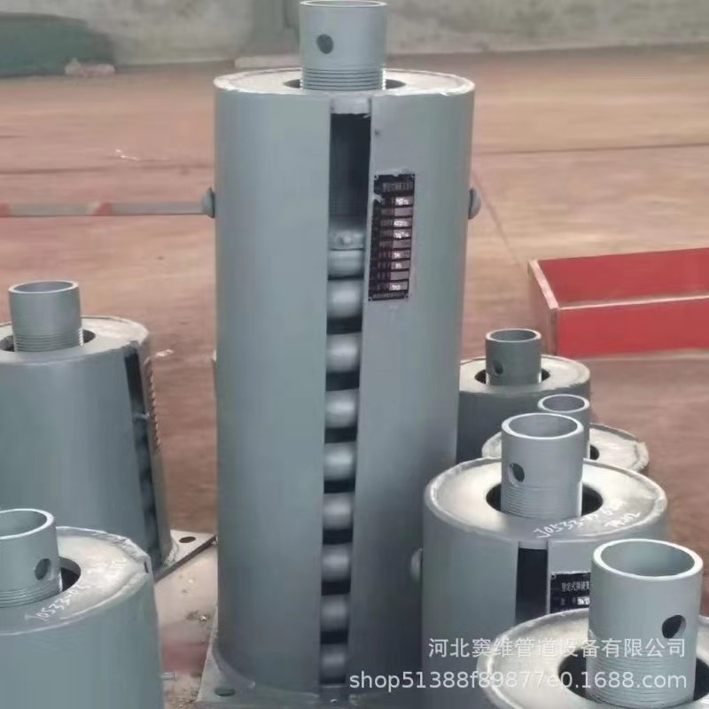 立式弹簧支吊架 弹簧支吊架管道支座 双板整定弹簧管道支吊架