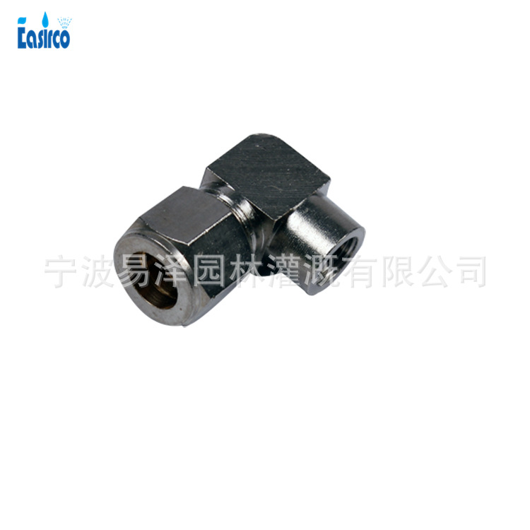 3/8'' 高压喷雾管用卡套式单孔终端 堵头 1/8''内螺纹  高压接头