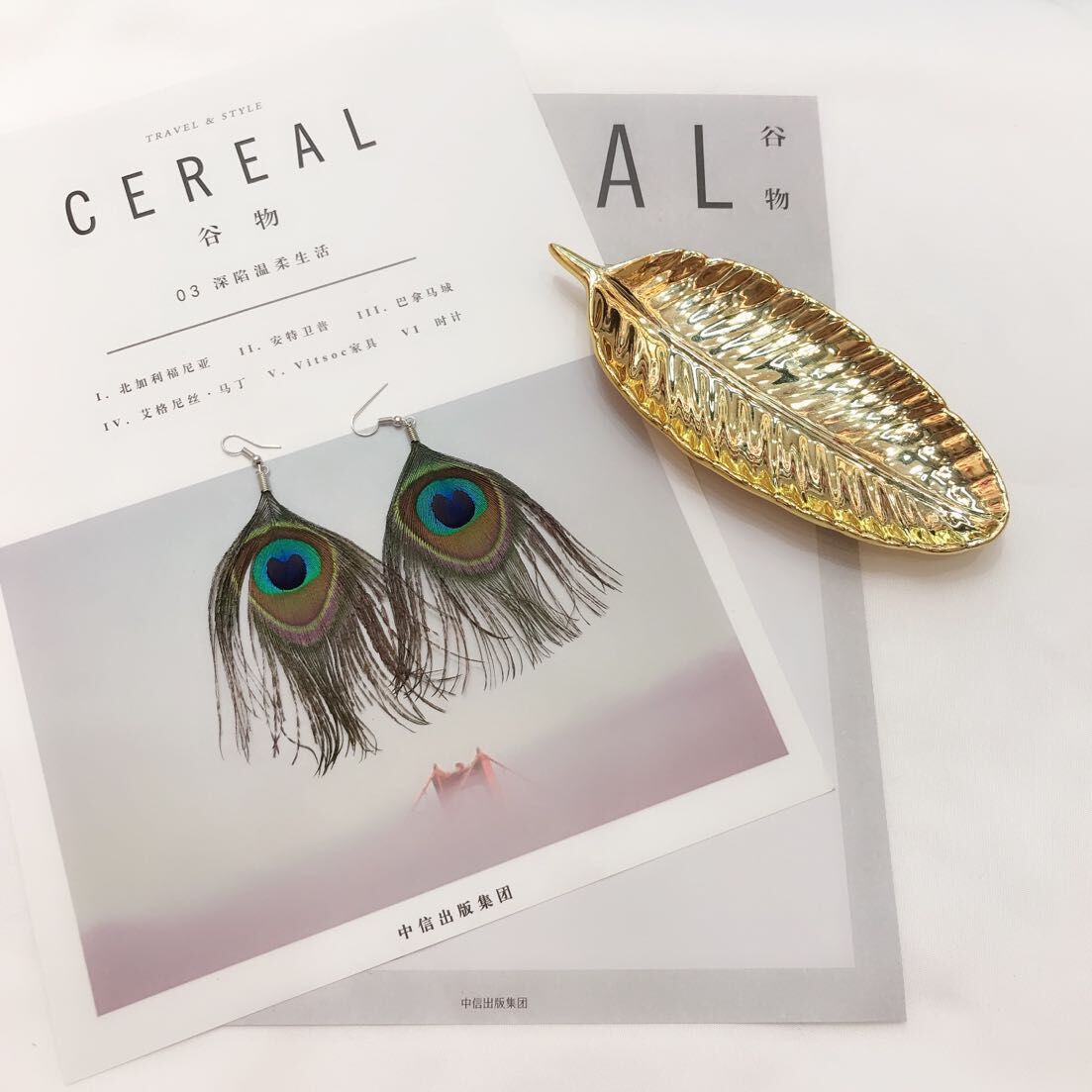 retro earrings
