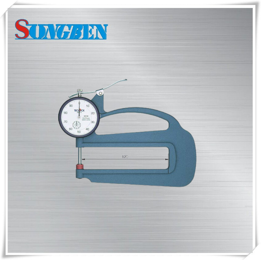 日本原装TECLOCK表盘式厚度计SM-114LW