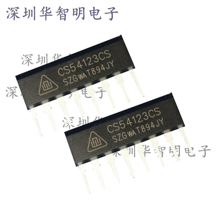 Wholesale CS54123CS in-line SIP-8 leakage protection circuit Huajing original high-speed ground leakage circuit