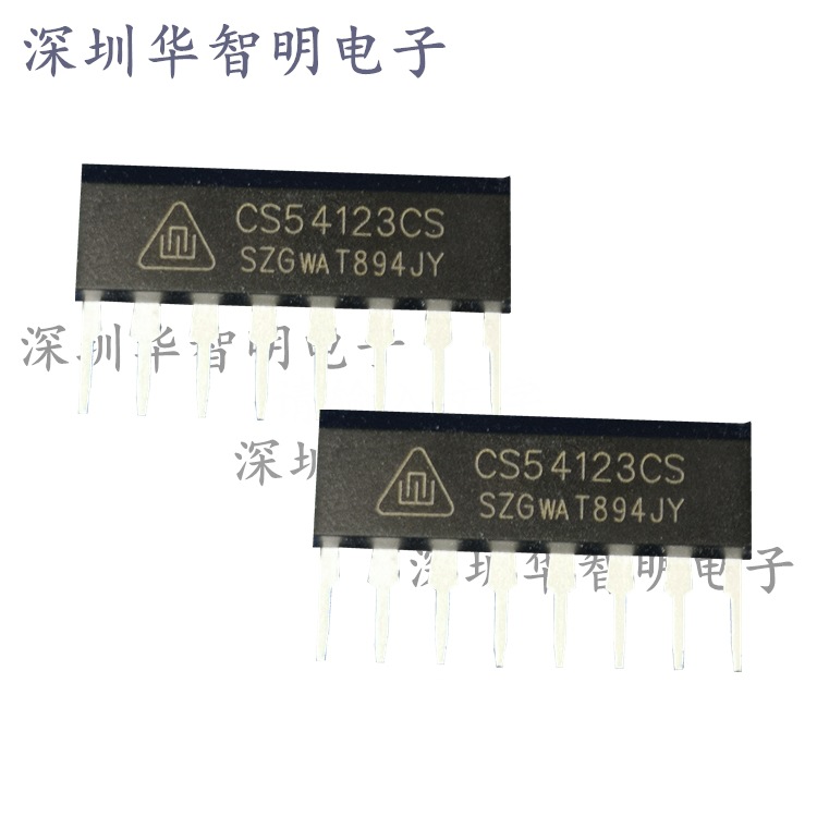 Wholesale CS54123CS in-line SIP-8 leakage protection circuit Huajing original high-speed ground leakage circuit
