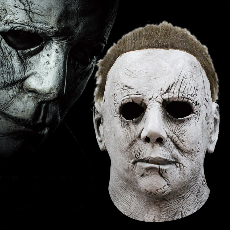 Halloween New Moonlight Panic Killing McMeyer Horror Latex Mask Headgear Major Factory Spot