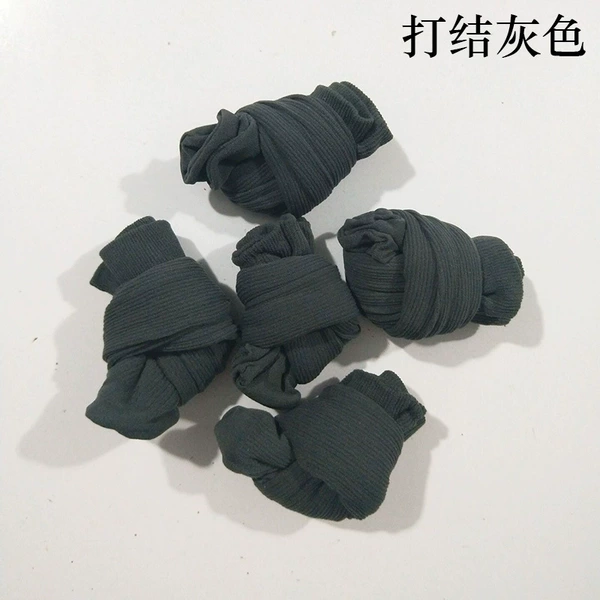 Bar socks-knotted gray