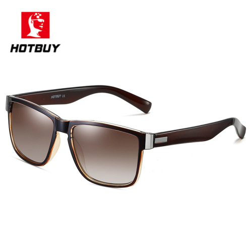 HOTBUY Western and Eastern Sports Cycling Polarized Sunglasses for Men, Square Frame Outdoor Sunglasses, Direct Manufacturer Supply 8801