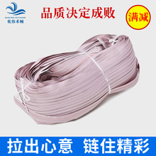 厂家直销现货批发5号树脂码装闭尾拉链工字纹箱包衣服服饰拉链锁