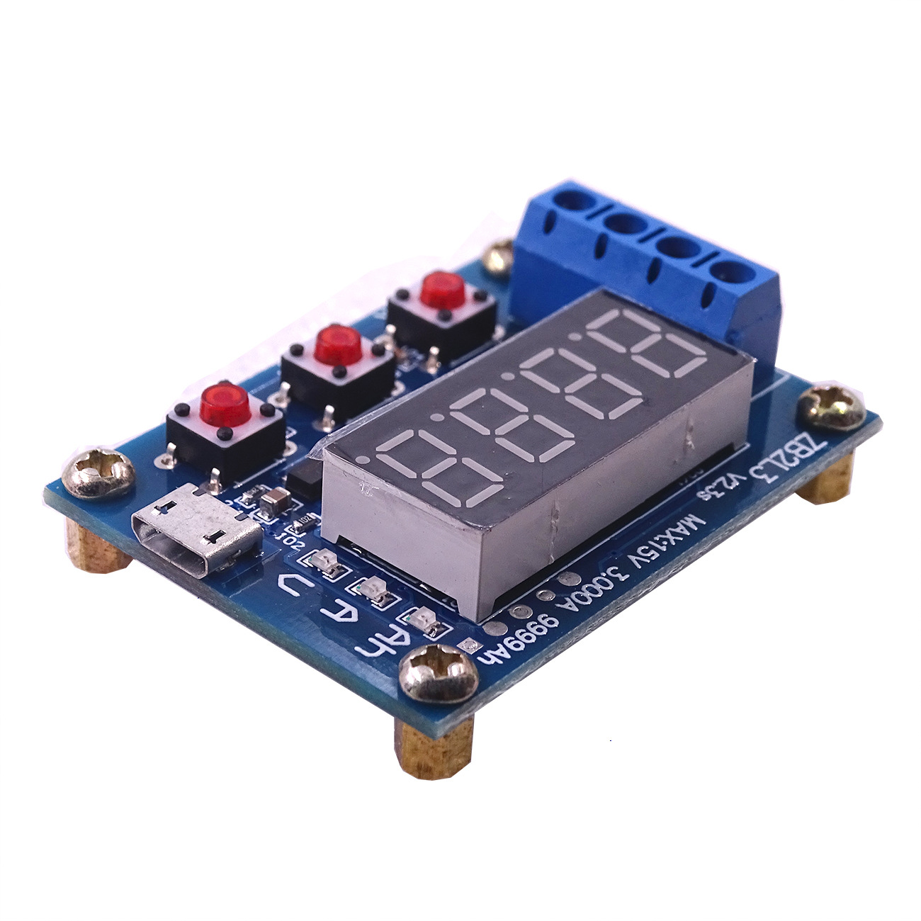 ZB2L3电池容量测试仪外接负载放电型 1.2-12V电池18650等容量测试