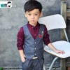 Vest lapel pin, trousers