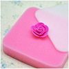 The shopkeeper recommends DIY fondant tools 2PCS color fluttering flower shape pad sponge pad shaped cushion cushion pads