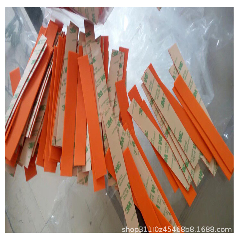 源头厂家供应彩色硅胶密封胶条 密封垫圈 防滑脚垫防水硅橡胶减震