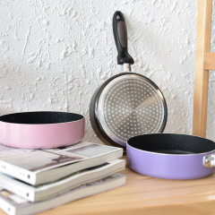 Korean non-stick omelette pan pancake steak breakfast artifact frying pan medical stone frying pan induction cooker gas