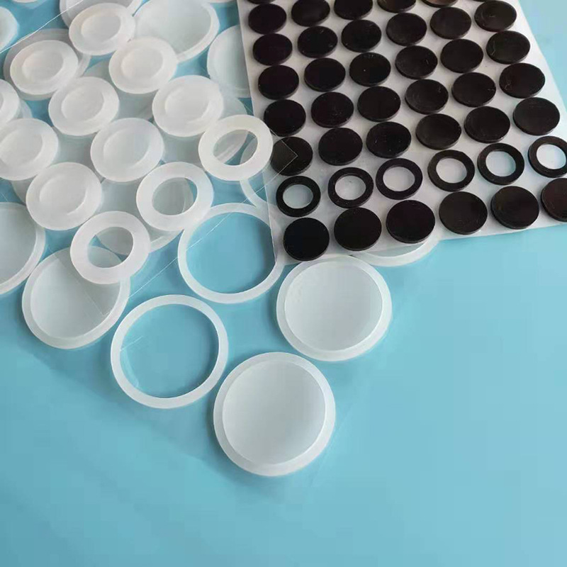 内外圆硅胶垫片M2M3M4M5M6M7螺丝密封垫圈透明防水硅橡胶