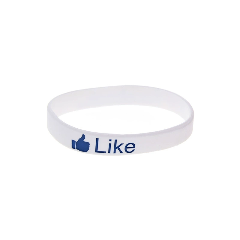 Европейский и американский стиль «I love Facebook» силиконовый браслет, персональный аксессуар, модный цветной заполняемый браслет, ремешок для руки для учащихся