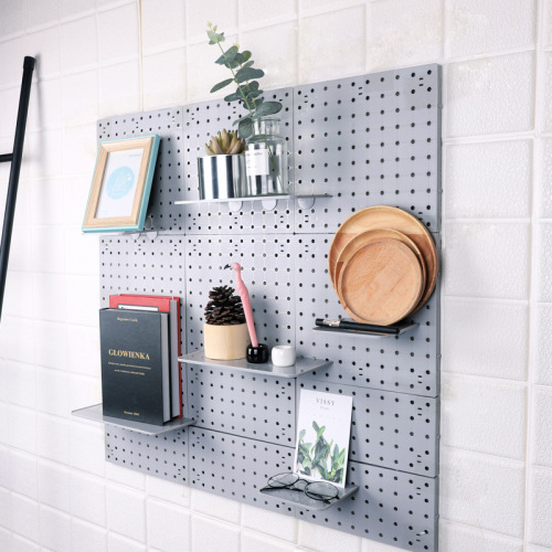 Hole-free wall-mounted plastic storage rack kitchen organizer bathroom organizer multi-purpose storage value