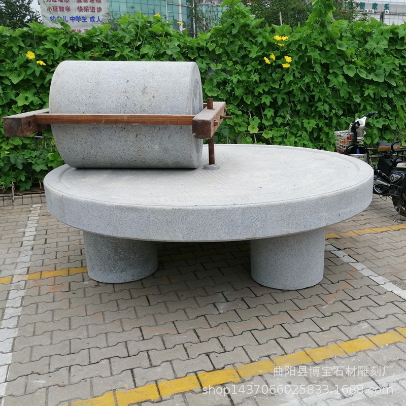 Stone Carving Granite Grinding Machine Corn Crop Grinder Low Speed Running Multi-Function Electric Stone Grinding Machine