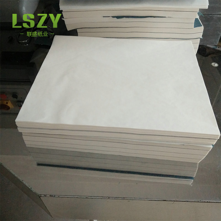 批发14克白色拷贝纸服装防潮包装纸双面白色半透明雪梨纸批发