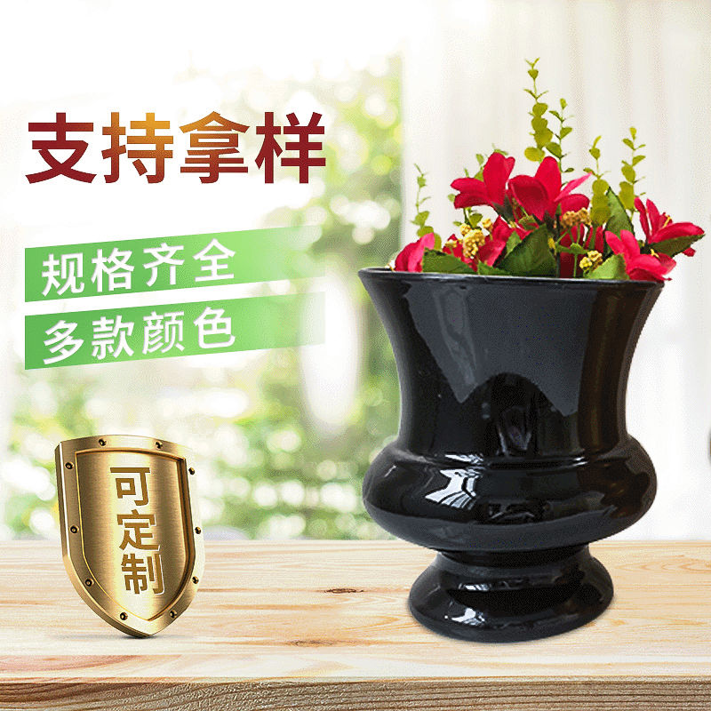 Mini maceta dorada estilo nórdico, florero decorativo de plástico PS, venta al por mayor