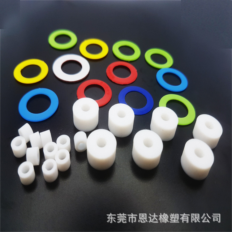 机械耐磨铁氟龙垫片背胶PTFE垫轴承特氟龙胶垫四氟乙烯垫片