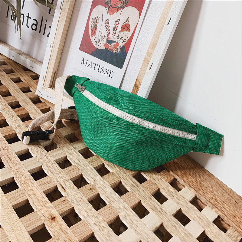 Bolso infantil estilo coreano, otoño-invierno 2025, nuevo bolso de hombro, mini bolso de cintura, moderno para niños y niñas, bolso de pecho sencillo y a la moda