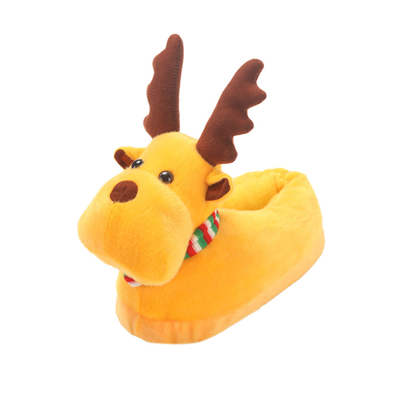 Желтый рождественский олень