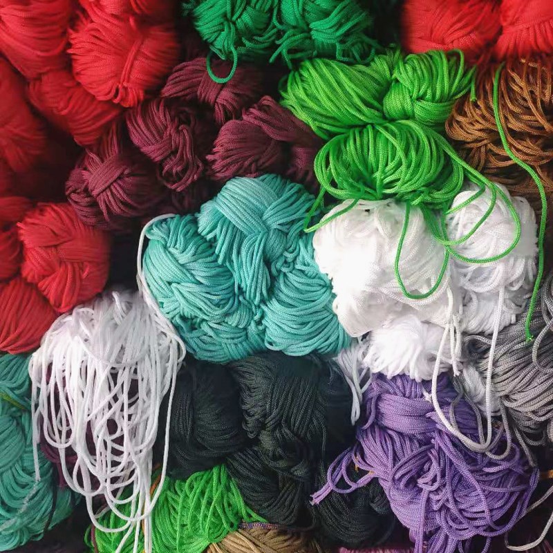 直销丙纶绳子多色现货礼品包装袋专用绳PP单股双股多色多规格绳子