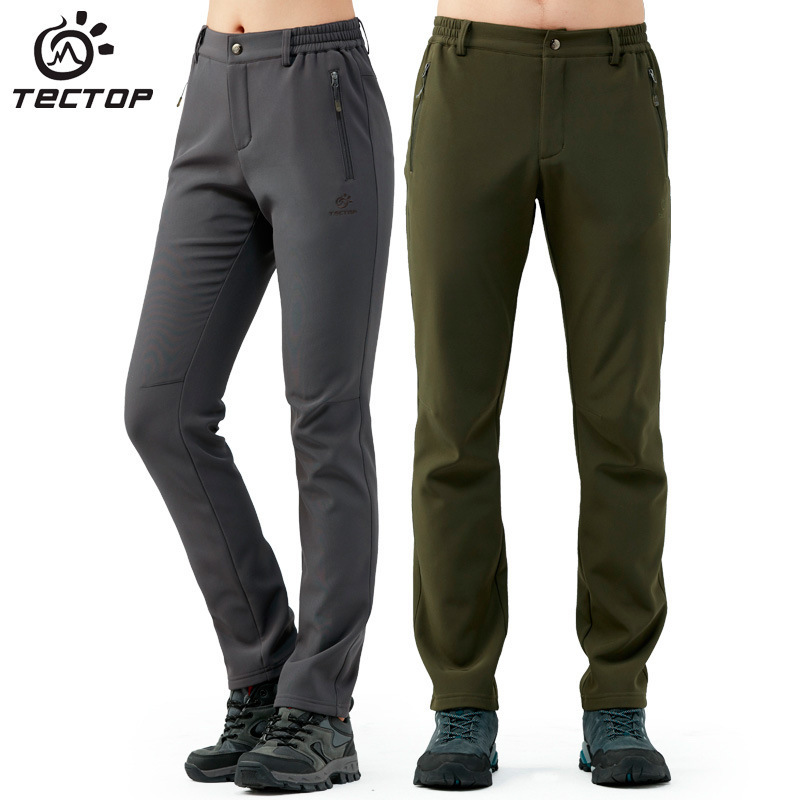 Perennial Tectop Outdoor Soft Shell Pants Men's Couple's Charge Pants Women's Waterproof Breathable Soft Shell Pants 66