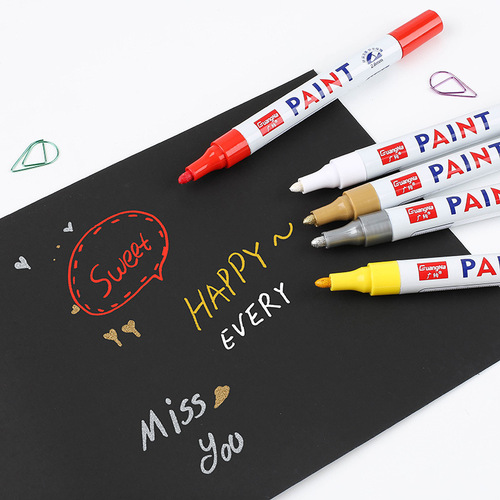 Guangna 101 paint pen marker pen quick-drying non-fading paint pen touch-up pen glass wood stone pen wholesale