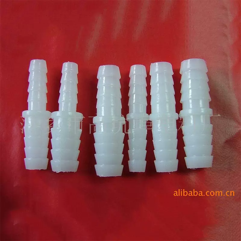 厂家供应微型直接 二通软管宝塔接头 变径直通大变小塑料软管直通