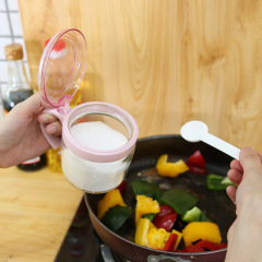 振興圓型玻璃調味瓶鹽罐調味瓶家用廚房調味罐組合套裝廠家批發