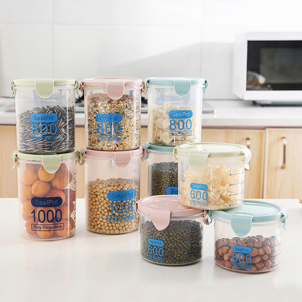 Creative transparent plastic card deduction can seal the nuts dry…