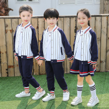 2023秋季新款小学生校服幼儿园园服儿童套装运动风棒球服