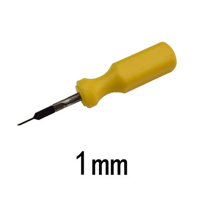 Adecuado para Volkswagen Audi aguja removedor coche arnés de cableado terminal desmontaje y herramienta de carga aguja de desbloqueo y sacar clave