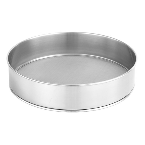 304 stainless steel flour sieve, household round sesame filter sieve, traditional Chinese medicine powder sieve, noodle shop hand-held baking filter sieve