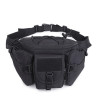 Belt bag suitable for men and women, tactics chest bag, waterproof bag for leisure, sports travel bag for cycling