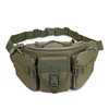 Belt bag suitable for men and women, tactics chest bag, waterproof bag for leisure, sports travel bag for cycling