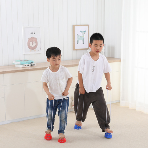 Preschool Early Childhood Education Toys Smiling Colorful Thickened Children's Stilts Balance Training Balance Stilts Wholesale