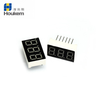 LED���a�� �S��ֱ�N 3λ��ꎹ�ꖼtɫ HOUKEM-3631-BSR