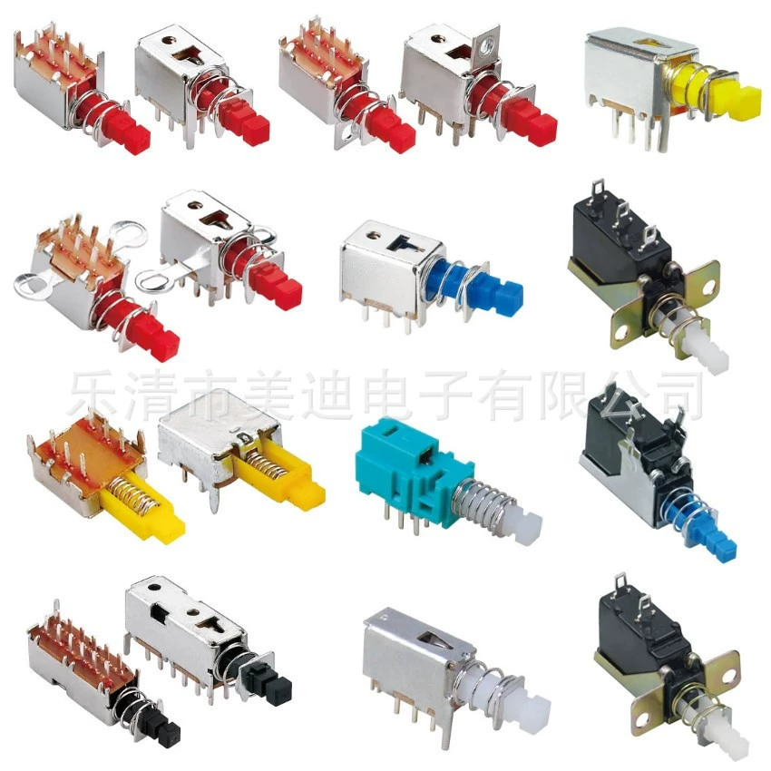 A03 Power Direct Block Switch A03-115 PS-22F01L Push Push-type switch Press keycap Press switch