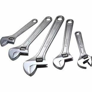 Manufacturers to Produce Forging 6-Inch 8-Inch 10inch 12inch Polished Chrome Adjustable Wrench Hardware Tools Wholesale