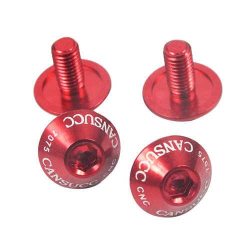 CANSUCC bicycle water bottle cage screw M5*10 screw accessories mountain bike riding equipment aluminum alloy