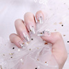 Fake nails for bride for manicure, nail stickers for nails, photography props, 24 pieces, wholesale