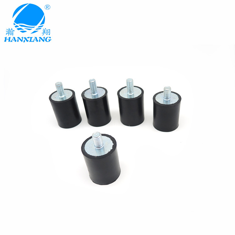 厂家直销橡胶缓冲垫20*30*M8公母套橡胶减震器