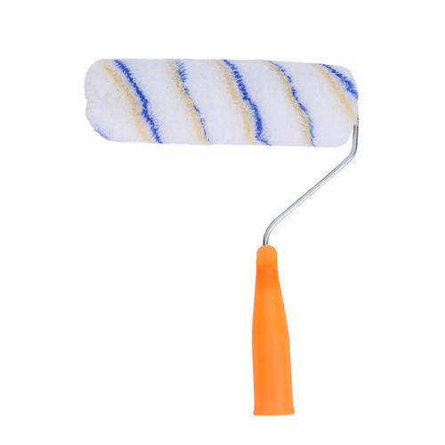 Factory Supply Beam Yellow and Blue 9-inch Roller Brush Roller Wall Brush for Interior and Exterior Wall Paint Latex Paint Application