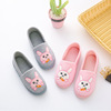 Comfortable footwear for pregnant, slippers, non-slip shoe bag indoor, autumn, soft sole