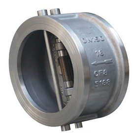 H76W-16RL不锈钢 对夹式止回阀图片规格