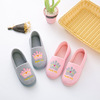 Comfortable footwear for pregnant, slippers, non-slip shoe bag indoor, autumn, soft sole