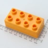 2×4 thick bricks [medium yellow]