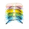 Metal marine sunglasses, retro glasses suitable for men and women, Korean style