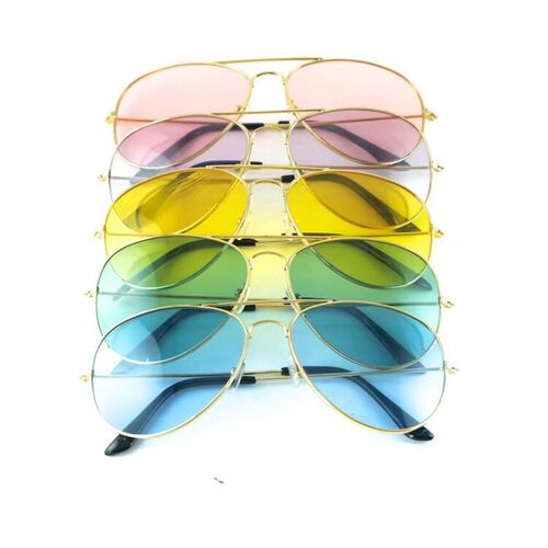 Metal round sunglasses, ocean lens, Korean style men's and women's glasses frames, retro sunglasses 3026