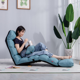 懒人日记 Long foldable comfortable sofa for bedroom for leisure